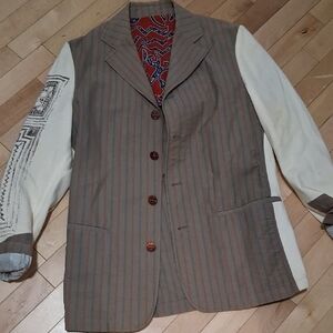 Save The Queen Multicolor Striped Blazer UNISEX